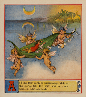 Tom Thumb (colour litho)