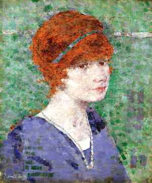 Portrait of May, 1923 (oil on canvas)