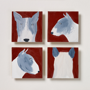 British Bulldog, 2020 (oil on canvas)