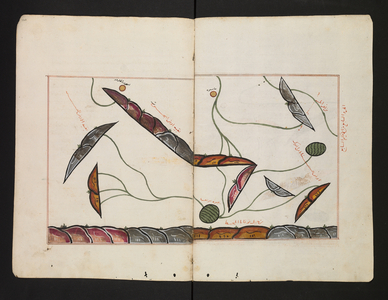 The 'book of pleasant journeys into faraway lands', 1553 (drawing)