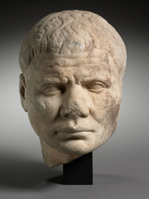 Portrait of a Man, c.100 (marble) 
