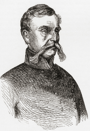 Julius Jacob von Haynau, from Ward and Lock's Illustrated History of the World, pub. c.1882
