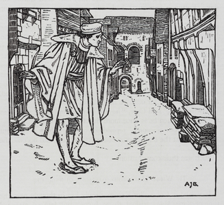 Hans Christian Andersen: The Goloshes of Fortune (litho)