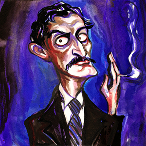 Edvard Munch, 2018 (ink/collage)
