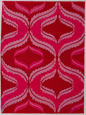 Pattern Design SB 1462, 1970-75 (gouache on paper)