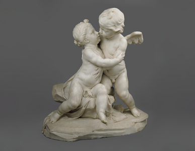 Cupid and Psyche, c.1730 (marble)