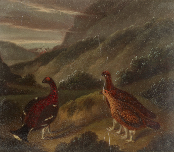 Landscape with Three Grouse