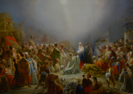 The Adoration of the Magi, 1828 (oil on canvas)