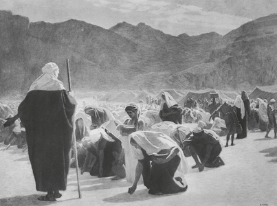The manna (litho)