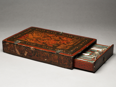 Tool kit depicting the Holy Family, c.1830 (mixed media)