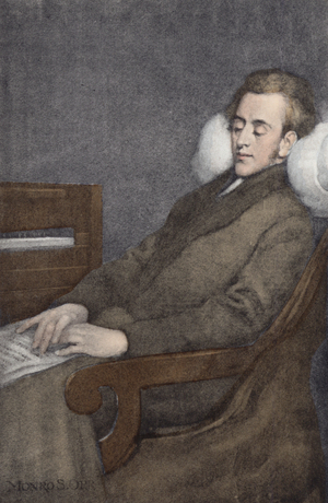 Chopin (colour litho)