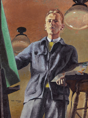 Self-portrait, 1940 (oil on hardboard)