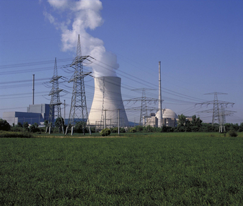 Image of The nuclear power plants Isar 1 and Isar 2, 1990 by Winter, Hans