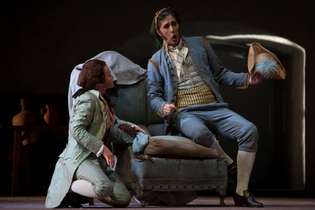 Roberto Tagliavini as Figaro and Jana Kurucová as Cherubino (photo)