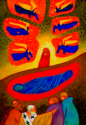 Assumption of Virgin (illustration)