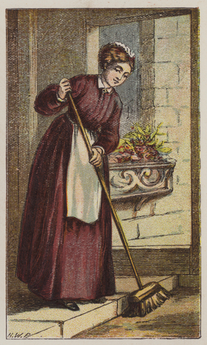 Servant (colour litho)