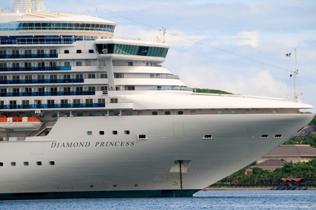 Vietnamese transport: Luxury liner at Nha Trang, Vietnam