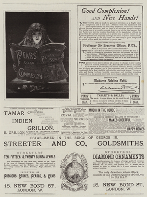 Page of Advertisements (engraving)