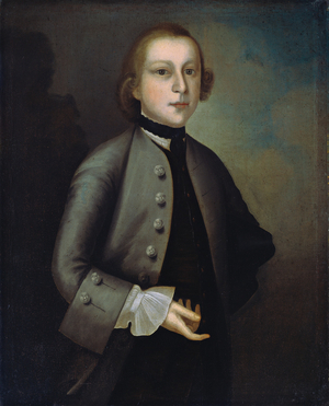 Isaac Foster, Jr., 1755 (oil on canvas)