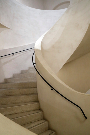 Unterlinden Museum, Spiral Staircase, Colmar, France (photo) (photo)