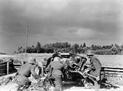 II. WK, Eastern Front, Lithuania, 1944 (photo)