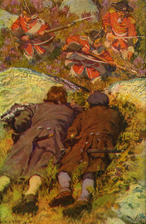'Kidnapped', illustration.