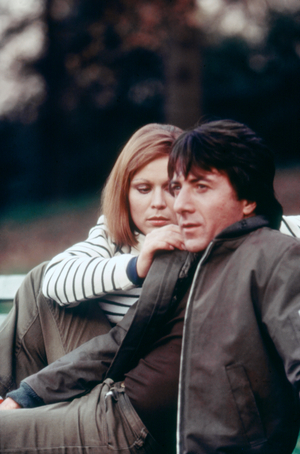 Marthe Keller And Dustin Hoffman