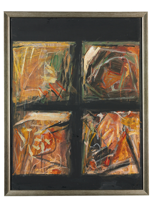 Untitled, 1980 (acrylic on board)
