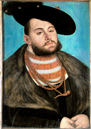 Johann Friedrich der Grossmuetige Elector of Saxony …