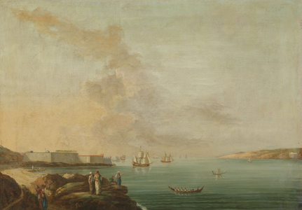 View of the Dardanelles, 1770 (oil on canvas)