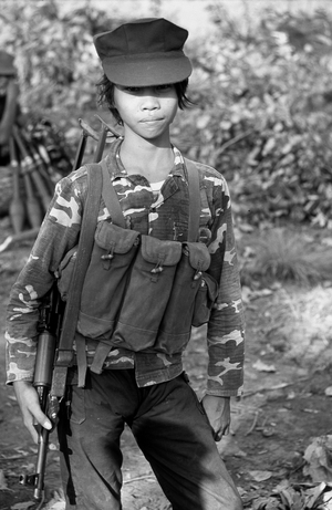Cambodia-Maquis Anti-Communists years 1980 (photo)