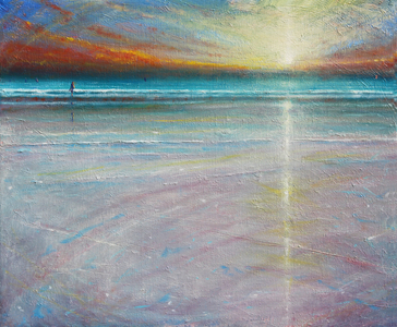 Stillness of Evening, 2020 (Oil on Canvas)