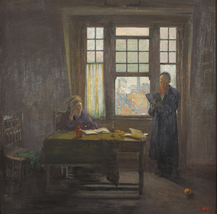 Sabbath Afternoon, 1909 (oil on canvas)