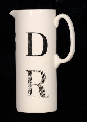 A pair of Hand-Decorated Jug (ceramic)