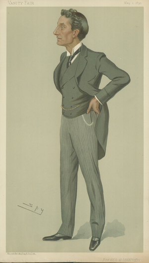 Mr Johnstone Forbes-Robertston (colour litho)