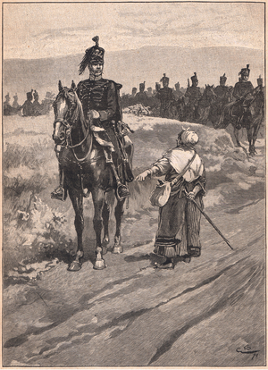 The Duke of Brunswick and his Hussars (the Black Brunswickers) AD 1810