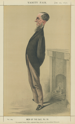 Mr James Anthony Froude (colour litho)