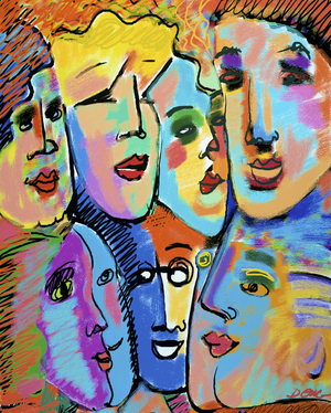 Big Group, 1995 (computer graphics)