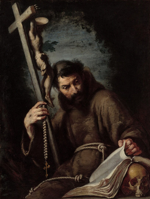 Saint Francis, 1610-15 (oil on canvas)