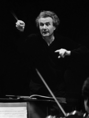 Munich Hercules Hall Sir Colin Davis, conductor, 1960 (photo)