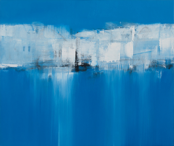 Aegean Blue, 2017 (oil on canvas)