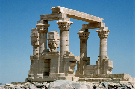 Small Hathor temple in Kalabsh, Egypt (photo)