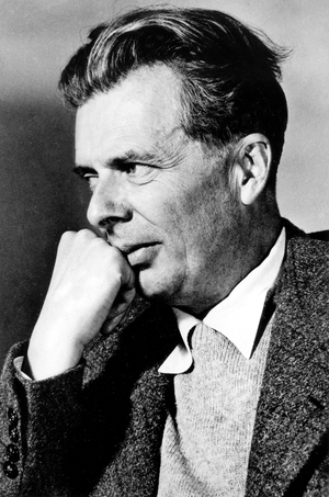 Aldous Huxley (1894-1963) English Novelist Author of Sciencefiction Books, C. 1945 (b/w photo)
