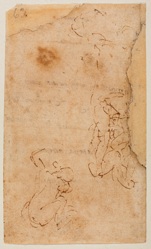Study of figures, 1507-1508 (drawing)