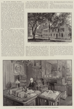 Dr Oliver Wendell Holmes (engraving)