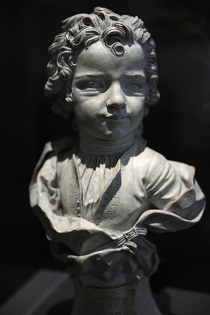 Bust of Carolus Richard as a child by Jacob Cressant (1675/1700-1766). Utrecht.  Netherlands