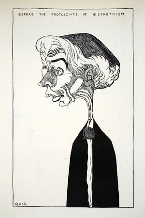 Mr Roger Fry, illustration from Eighty Eight Cartoons by Powys Evans, pub. Cayme Press, 1926 (litho)
