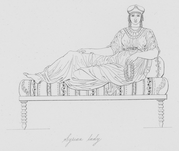 Syrian lady (engraving)