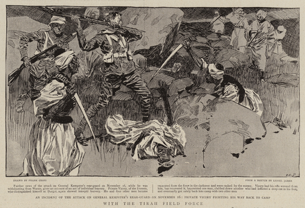 With the Tirah Field Force (engraving)