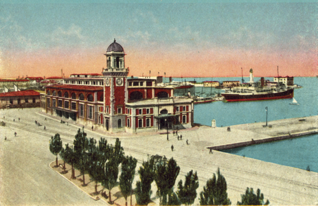 Trieste, Pescheria (coloured photo)